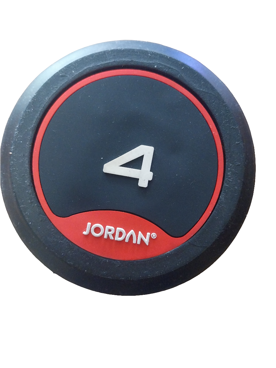 JORDAN® Urethane Dumbbells - Up to 4kg (Red)
