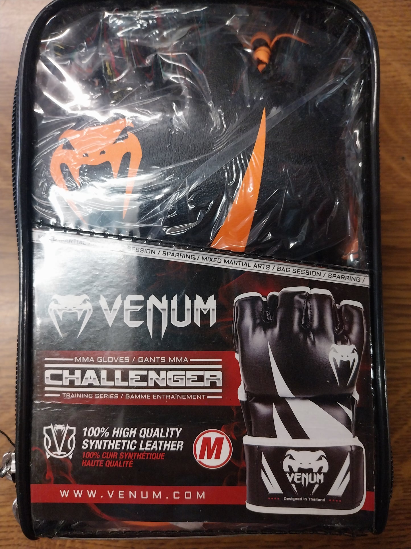 Venum Challenger MMA Gloves - Orange/Black