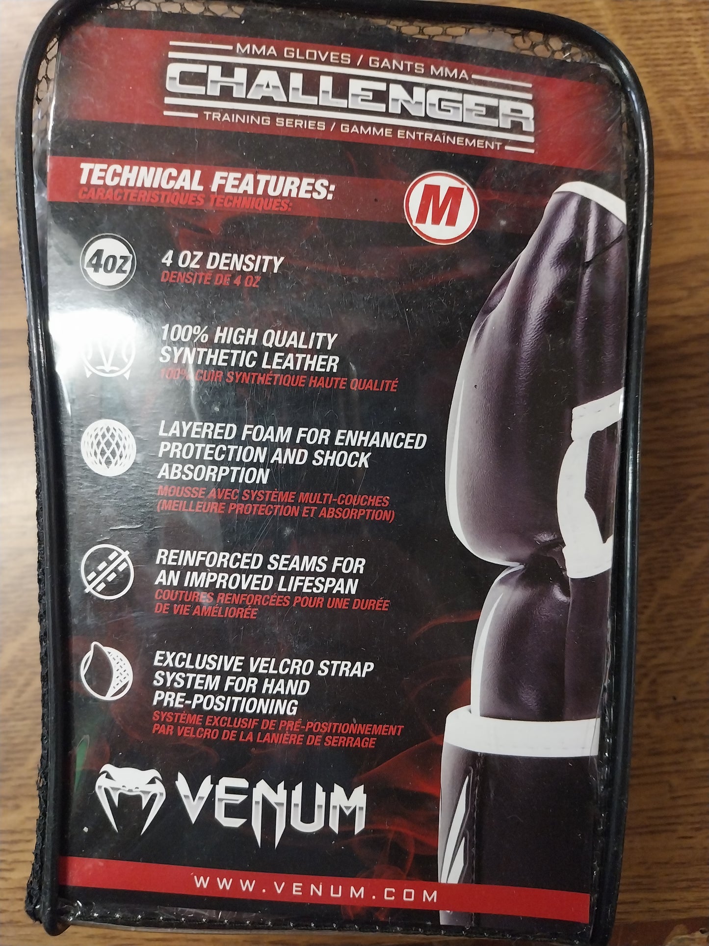 Venum Challenger MMA Gloves - Orange/Black