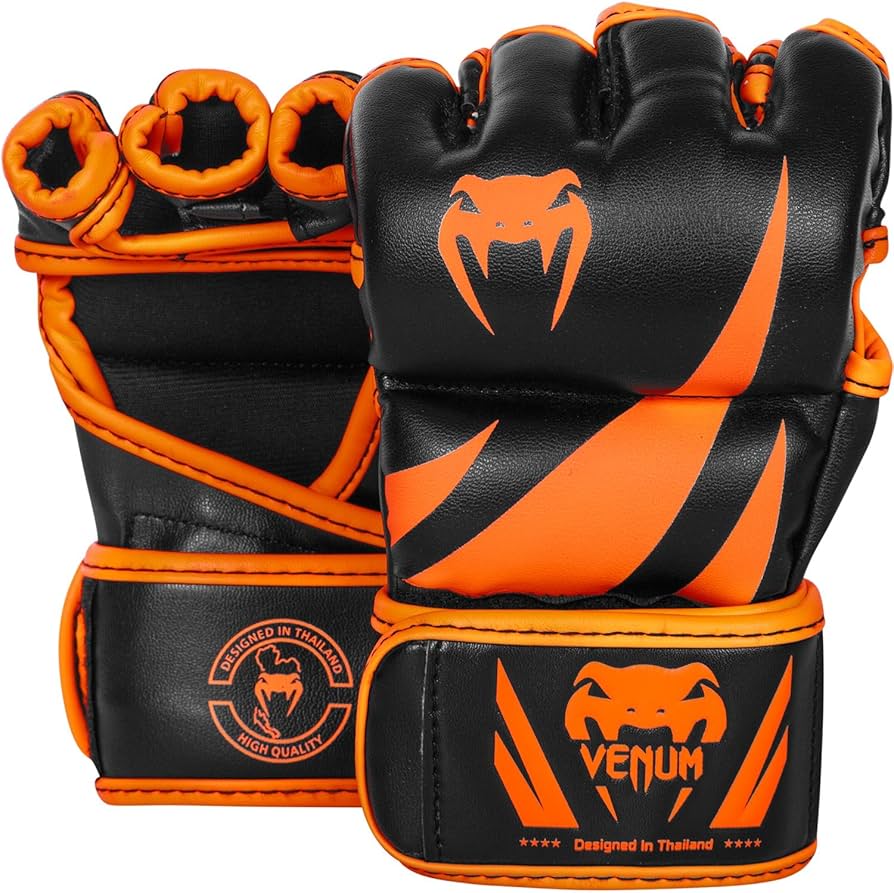 Venum Challenger MMA Gloves - Orange/Black