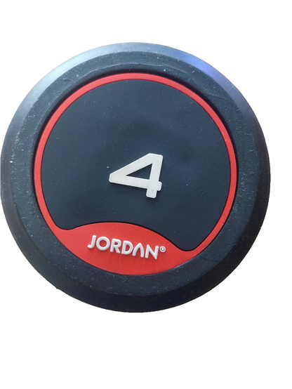 JORDAN® Urethane Dumbbells - Up to 4kg (Red)