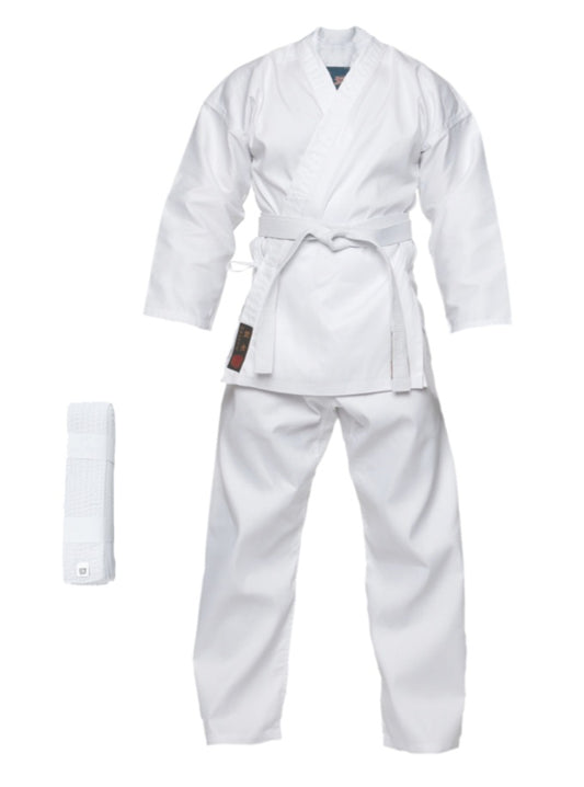 KARATE SUIT 7.5OZ (ADULT) BLACK / WHITE